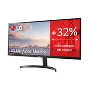 LG 34WL750-B - Monitor Ultrapanoramico 21:9 LG UltraWide (Panel IPS: 3440x1440, 300cd/m², 1000:1, sRGB >99%); diag. 86,7cm; entr.: HDMIx2, DPx1; Ajust. en altura e inclinación, 34WL750-B