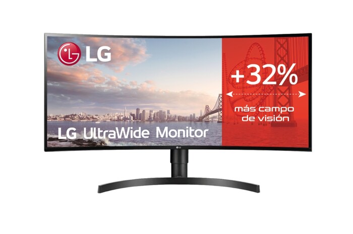 LG 34WL85C-B - Monitor Ultrapanoramico 21:9 LG UltraWide (Panel IPS: 3440x1440, 300cd/m², 1000:1, sRGB >99%, curvo); diag. 86,72; entr.: DPx1, HDMIx2, USB-Ax3; HDR10; Ajust. en altura e inclinación., 34WL85C-B