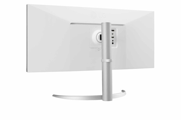 LG Monitor Ultrapanoramico 21:9 LG UltraWide (Panel IPS:2560x1080, 400cd/m², 1000:1, sRGB >99%); diag. 86,42cm; entr.: HDMIx1, DPx1, USB-Cx1; Ajust. En altura e inclinación., 34WQ650-W