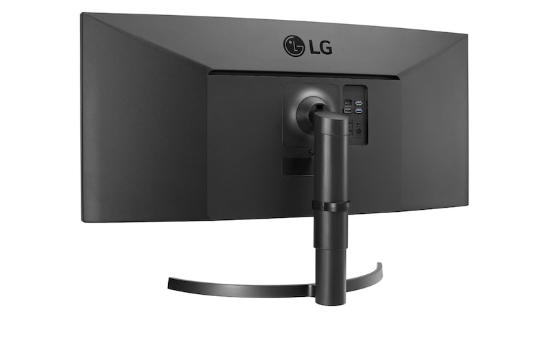 LG 35WN65C-B - Monitor Ultrapanoramico 21:9 LG UltraWide (Panel VA: 3440x1440, 300cd/m², 1500:1, sRGB>99%, curvo); diag. 88,9cm; entr.: HDMIx2, DPx1, USB-Ax3; HDR10; altavoces 2x7W; Ajust. en altura e inclinación., 35WN65C-B