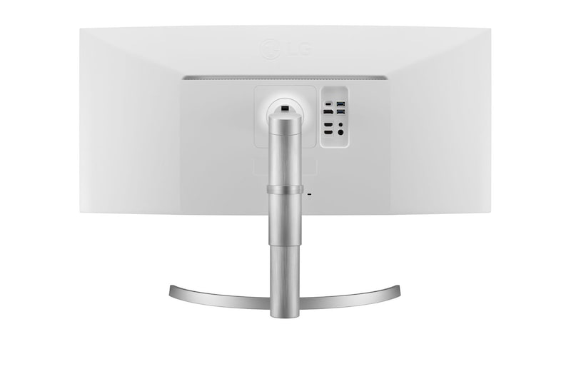 LG  LG 35WN75C-W - Monitor Ultrapanorámico 21:9 LG UltraWide™ (Panel VA: 3440x1440, 300cd/m², 2500:1, sRGB>99%, curvo); diag. 88,9cm; entr.: HDMIx2, DPx1, USB-Cx1, USB-Ax2; HDR10; altavoces 2x7W; Ajust. en altura e inclinación. Blanco., 35WN75C-W