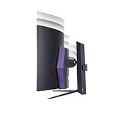 LG UltraGear™ de 45 pulgadas Monitor Gaming Curvo OLED WQHD de 240Hz | 0.03ms tiempo de respuesta, Compatible con G-SYNC®, FreeSync™ Premium Pro, 45GR95QE-B