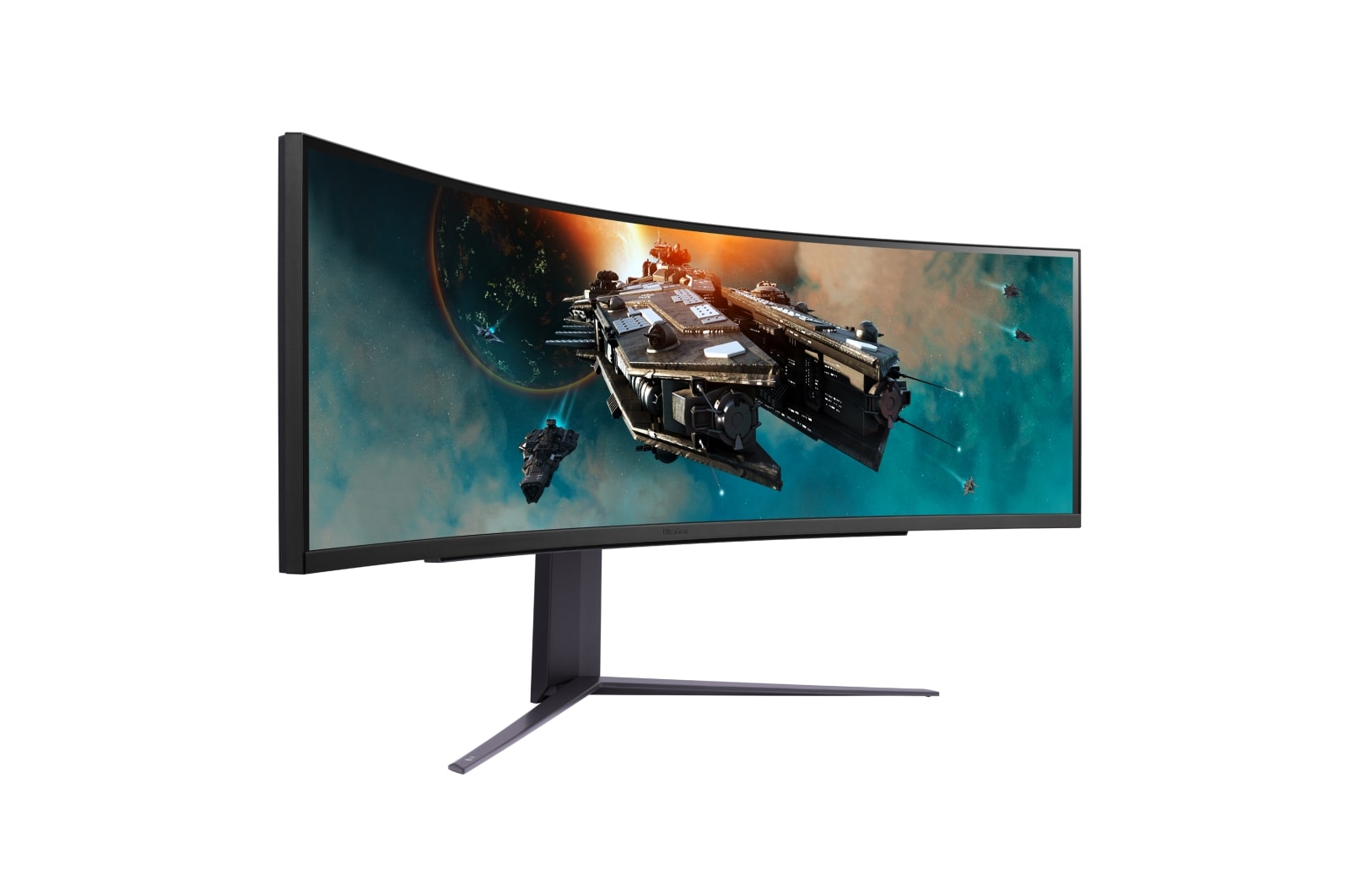 LG UltraGear™ de 49 pulgadas Monitor Gaming Curvo WQHD de 240Hz | 1ms tiempo de respuesta, FreeSync™ Premium Pro, 49GR85DC-B
