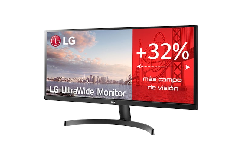 LG 29WL50S-B - Monitor Ultrapanoramico 21:9 LG UltraWide (Panel IPS: 2560x1080, 300cd/m², 1000:1, sRGB >99%); entr.: HDMIx2; HDR10, altavoces 2x5W; Ajust. en inclinación., 29WL50S-B