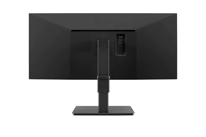 LG 34BN670-B - Monitor panorámico Corporativo (Panel IPS: 2560x1080p, 21:9, 400 cd/m², 1000:1, sRGB >99%, 75Hz, 5ms); diag. 86,6cm; entradas: DP x1, HDMI x2; altavoces 7W ; marcos ultrafinos; Freesync; VESA HDR 400; Regulación en altura e inclinación & giro, 34BN670-B