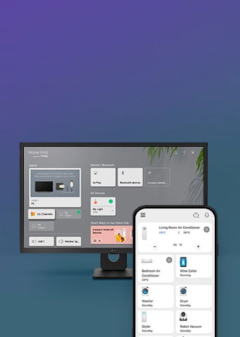 Control with ThinQ.
