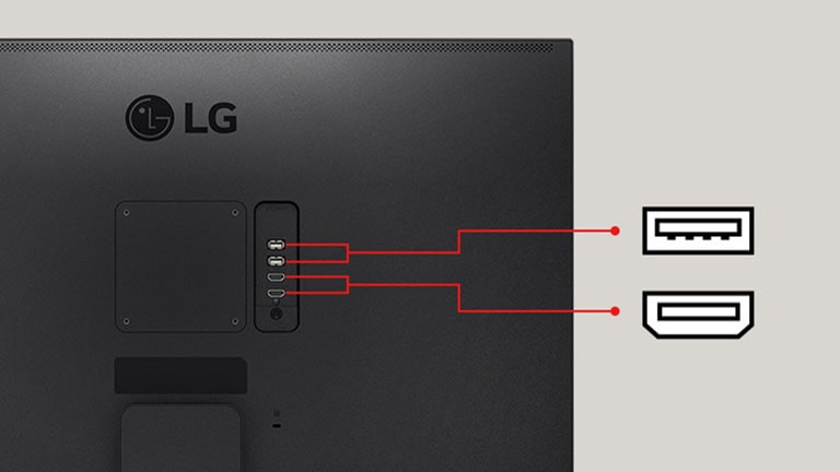 Los Smart Monitors ofrecen dos puertos USB y dos puertos HDMI.