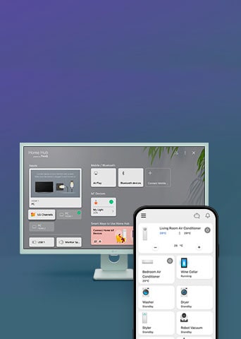 Controla tu pantalla con ThinQ 