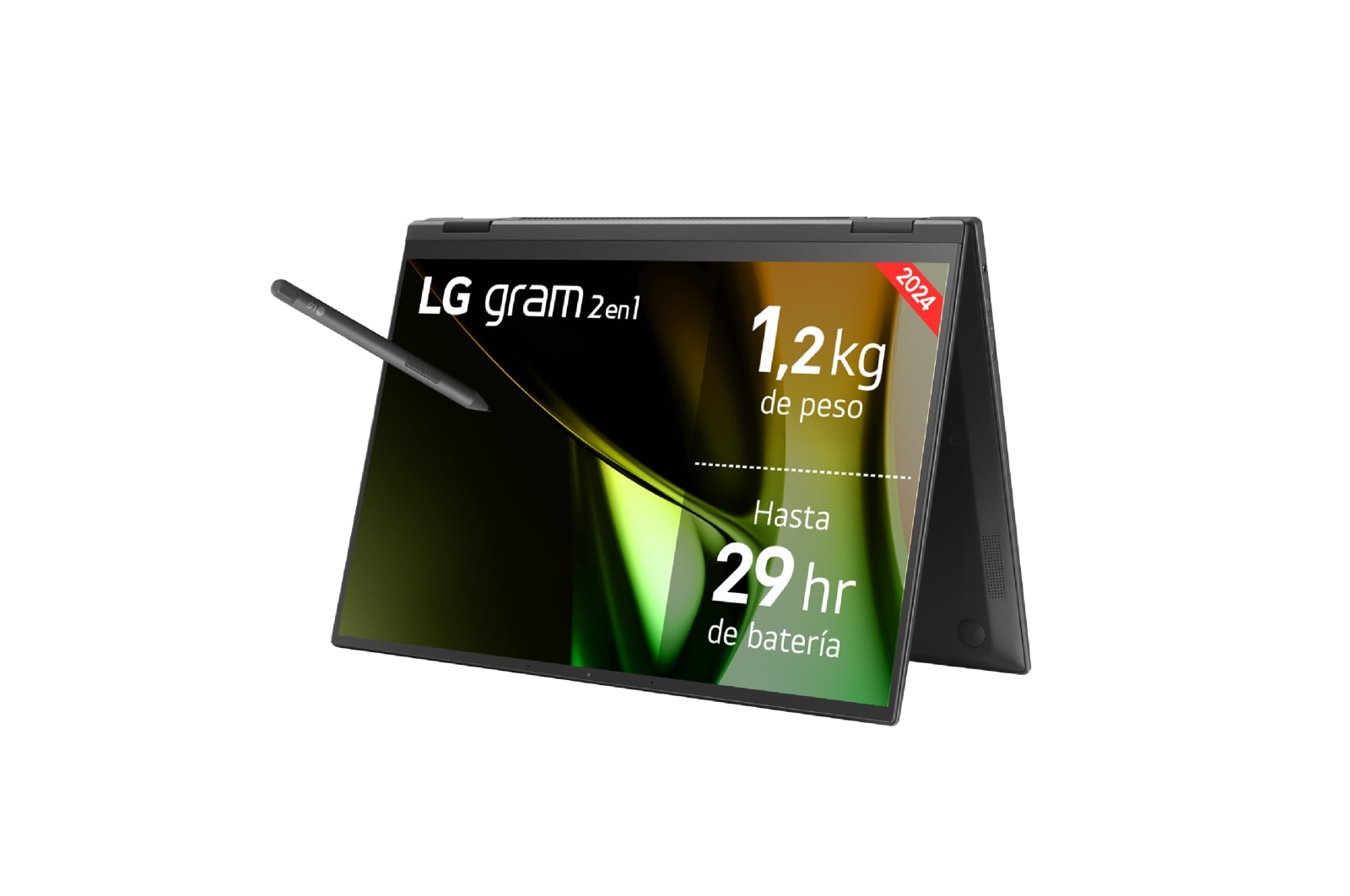 LG gram 2 en 1 14T90S + Monitor Portátil LG +view 16MR70/ i7/ 32GB/ 1TB SSD, 14T90S-G.AA75Z
