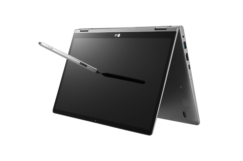 LG Gram 14T990-G Windows 10 Home. Convertible 2 en 1 ultraligero de 14" (35,5cm) FHD IPS (1kg, autonomía 23,5h, Intel i7 8ª gen., 8GB RAM, 512GB SSD) Plata - Teclado Español, A, 14T990-G