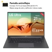 LG Ultra 14U70R/ Windows 11 Home/ R5/ 8GB/ 512GB SSD/ 1,29Kg/ 21h, 14U70R-G.AR56B
