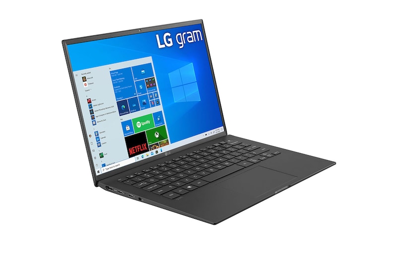 LG gram 14Z90P Windows 11 Home - Portátil ultraligero de 35,56cm (14") WUXGA 16:10 IPS (1kg, autonomía 18,5h. Intel Evo<sup>TM</sup> i5 11ª gen., Iris Xe,  16GB RAM, 512GB SSD NVMe) Negro - Teclado Español, 14Z90P-G-AA68B