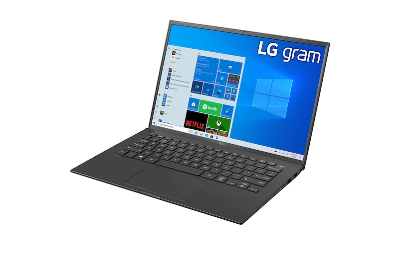 LG gram 14Z90P Windows 11 Home - Portátil ultraligero de 35,56cm (14") WUXGA 16:10 IPS (1kg, autonomía 18,5h. Intel Evo<sup>TM</sup> i5 11ª gen., Iris Xe,  16GB RAM, 512GB SSD NVMe) Negro - Teclado Español, 14Z90P-G-AA68B