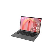 LG gram 14Z90Q Windows 11 Home - Portátil ultraligero de 35,56cm (14") WUXGA 16:10 IPS (1kg, autonomía 14h. Intel EvoTM i5 12ª gen., Iris Xe,  8GB RAM, 512GB SSD NVMe) Plata - Teclado Español, 14Z90Q-G.AA56B