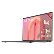 LG gram 14Z90Q Windows 11 Home - Portátil ultraligero de 35,56cm (14") WUXGA 16:10 IPS (1kg, autonomía 14h. Intel EvoTM i5 12ª gen., Iris Xe,  8GB RAM, 512GB SSD NVMe) Plata - Teclado Español, 14Z90Q-G.AA56B