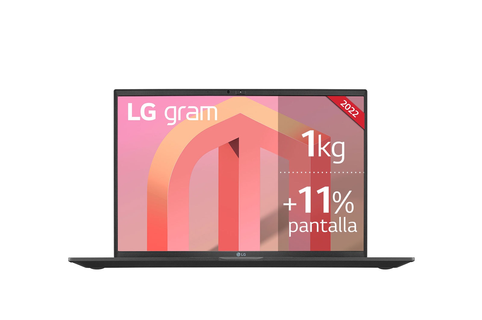 LG gram 14Z90Q Windows 11 Home - Portátil ultraligero de 35,56cm (14") WUXGA 16:10 IPS (1kg, autonomía 14h. Intel EvoTM i7 12ª gen., Iris Xe,  32GB RAM, 1TB SSD NVMe) Negro - Teclado Español, 14Z90Q-G.AD78B