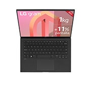 LG gram 14Z90Q Windows 11 Home - Portátil ultraligero de 35,56cm (14") WUXGA 16:10 IPS (1kg, autonomía 14h. Intel EvoTM i7 12ª gen., Iris Xe,  32GB RAM, 1TB SSD NVMe) Negro - Teclado Español, 14Z90Q-G.AD78B