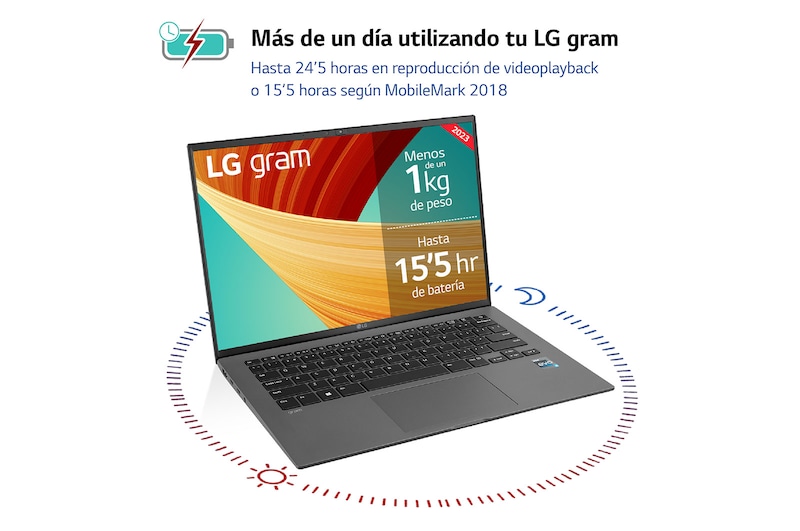 LG gram 14Z90R/ Windows 11 Home/ i7/ 32GB/ 512GB SSD/ 1Kg/ 24,5h, 14Z90R-G.AD76B
