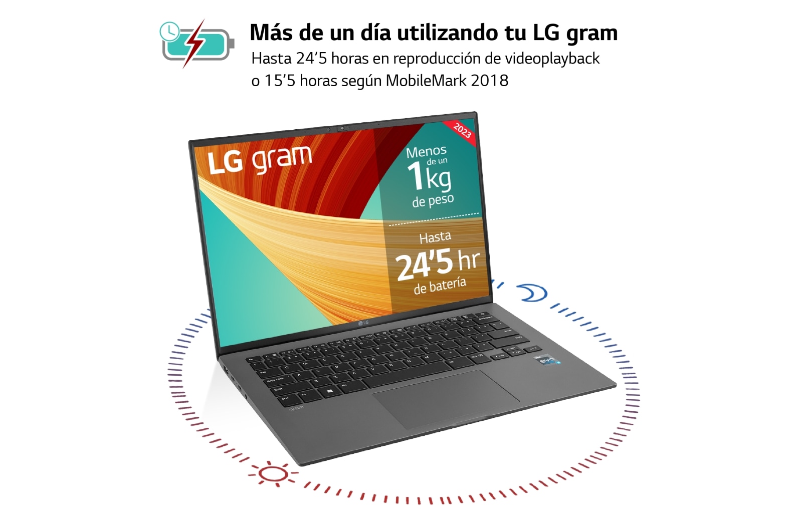 LG gram 14Z90R/ Windows 11 Home/ i7/ 32GB/ 1TB SSD/ 1Kg/ 24,5h, 14Z90R-G.AD79B