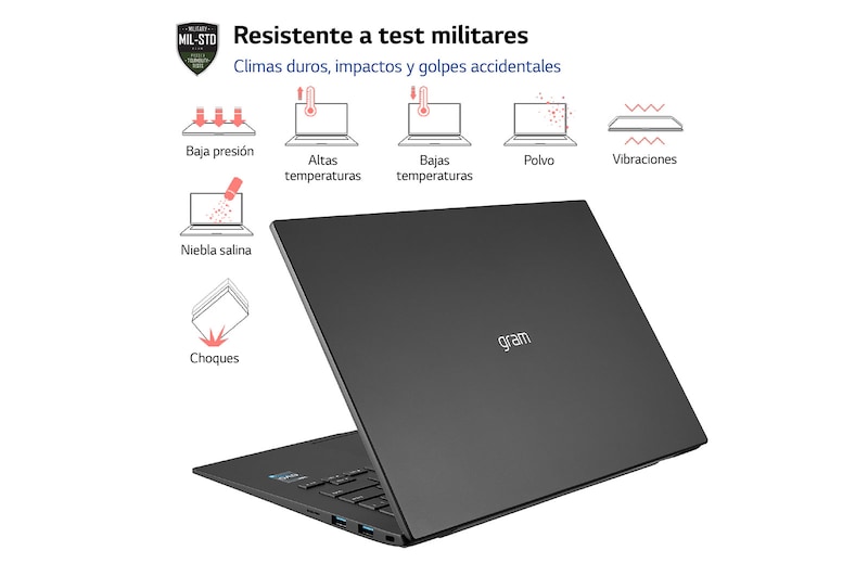 LG gram 14Z90R/ Windows 11 Pro/ i7/ 16GB/ 512GB SSD/ 1Kg/ 24,5h, 14Z90R-G.AP75B