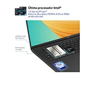LG gram 14ZB90R/ Windows 11 Home/ i5/ 16GB/ 512GB SSD/ 1Kg/ 24,5h, 14ZB90R-G.AA55B
