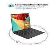 LG gram 14ZB90R/ Windows 11 Home/ i5/ 16GB/ 512GB SSD/ 1Kg/ 24,5h, 14ZB90R-G.AA55B