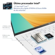 LG gram 14ZB90R/ Windows 11 Home/ i7/ 16GB/ 512GB SSD/ 1Kg/ 24,5h, 14ZB90R-G.AA74B
