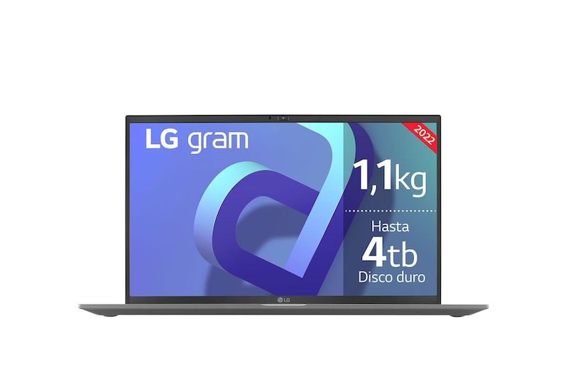 LG gram 15Z90Q <br>Windows 11 Home -Portátil ultraligero de 39,6cm (15,6") FHD 16:9 IPS (1,1kg, autonomía 13h. Intel EvoTM i5 12ª gen., Iris Xe,  8GB RAM, 512GB SSD NVMe) Plata - Teclado Español, 15Z90Q-G.AA56B