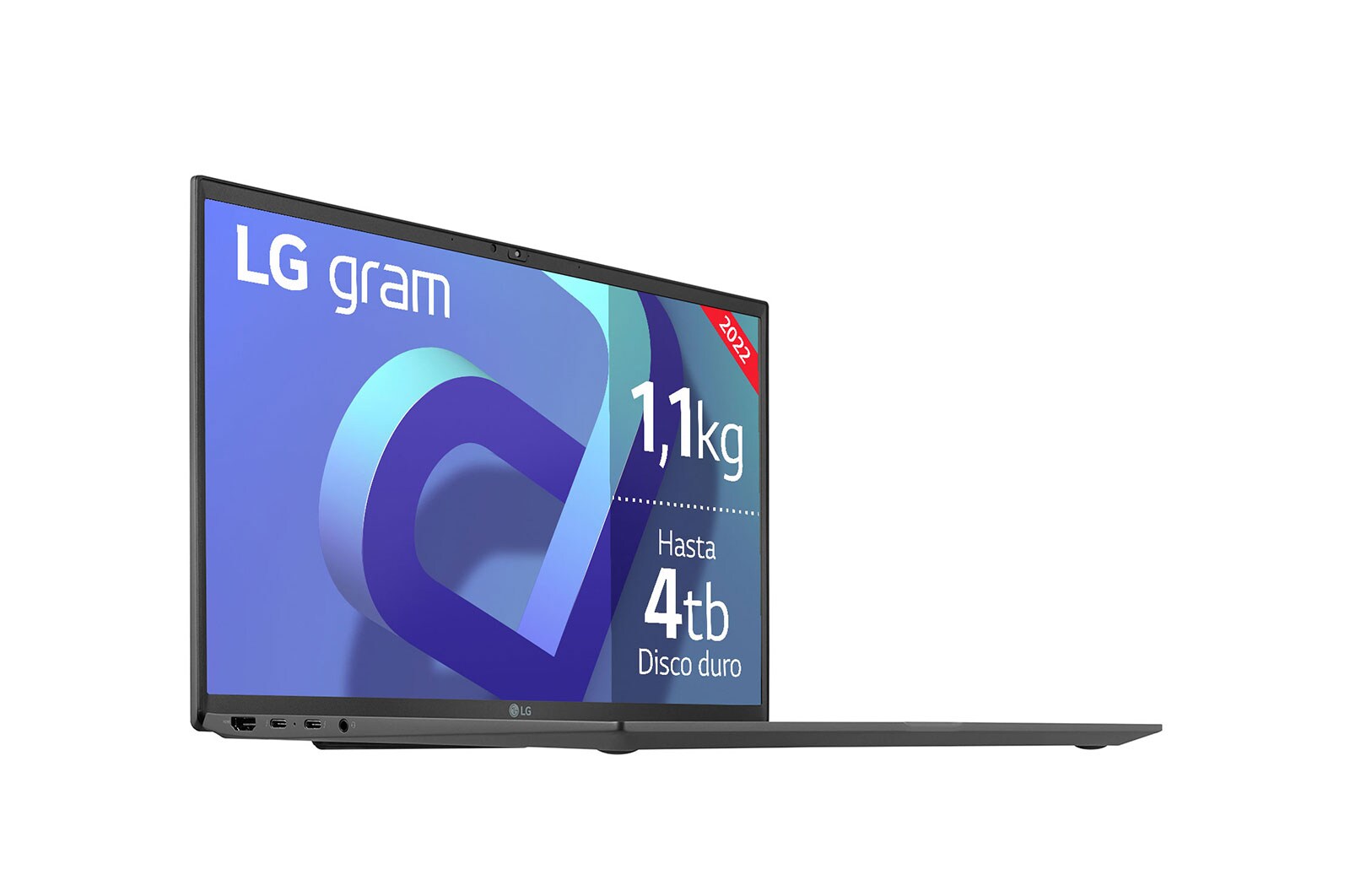 LG gram 15Z90Q <br>Windows 11 Home -Portátil ultraligero de 39,6cm (15,6") FHD 16:9 IPS (1,1kg, autonomía 13h. Intel EvoTM i5 12ª gen., Iris Xe,  8GB RAM, 512GB SSD NVMe) Plata - Teclado Español, 15Z90Q-G.AA56B