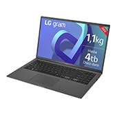 LG gram 15Z90Q <br>Windows 11 Home -Portátil ultraligero de 39,6cm (15,6") FHD 16:9 IPS (1,1kg, autonomía 13h. Intel EvoTM i5 12ª gen., Iris Xe,  8GB RAM, 512GB SSD NVMe) Plata - Teclado Español, 15Z90Q-G.AA56B