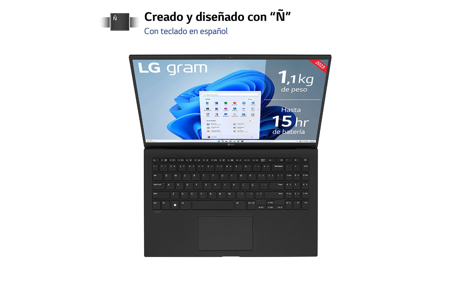 LG gram 15Z90R/ Windows 11 Home/ i7/ 32GB/ 1TB SSD/ 1,14Kg /22h, 15Z90R-G.AD78B