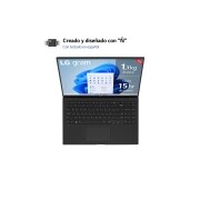 LG gram 15Z90R/ Windows 11 Home/ i7/ 32GB/ 1TB SSD/ 1,14Kg /22h, 15Z90R-G.AD78B