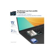 LG gram 15Z90R/ Windows 11 Home/ i7/ 32GB/ 1TB SSD/ 1,14Kg /22h, 15Z90R-G.AD78B