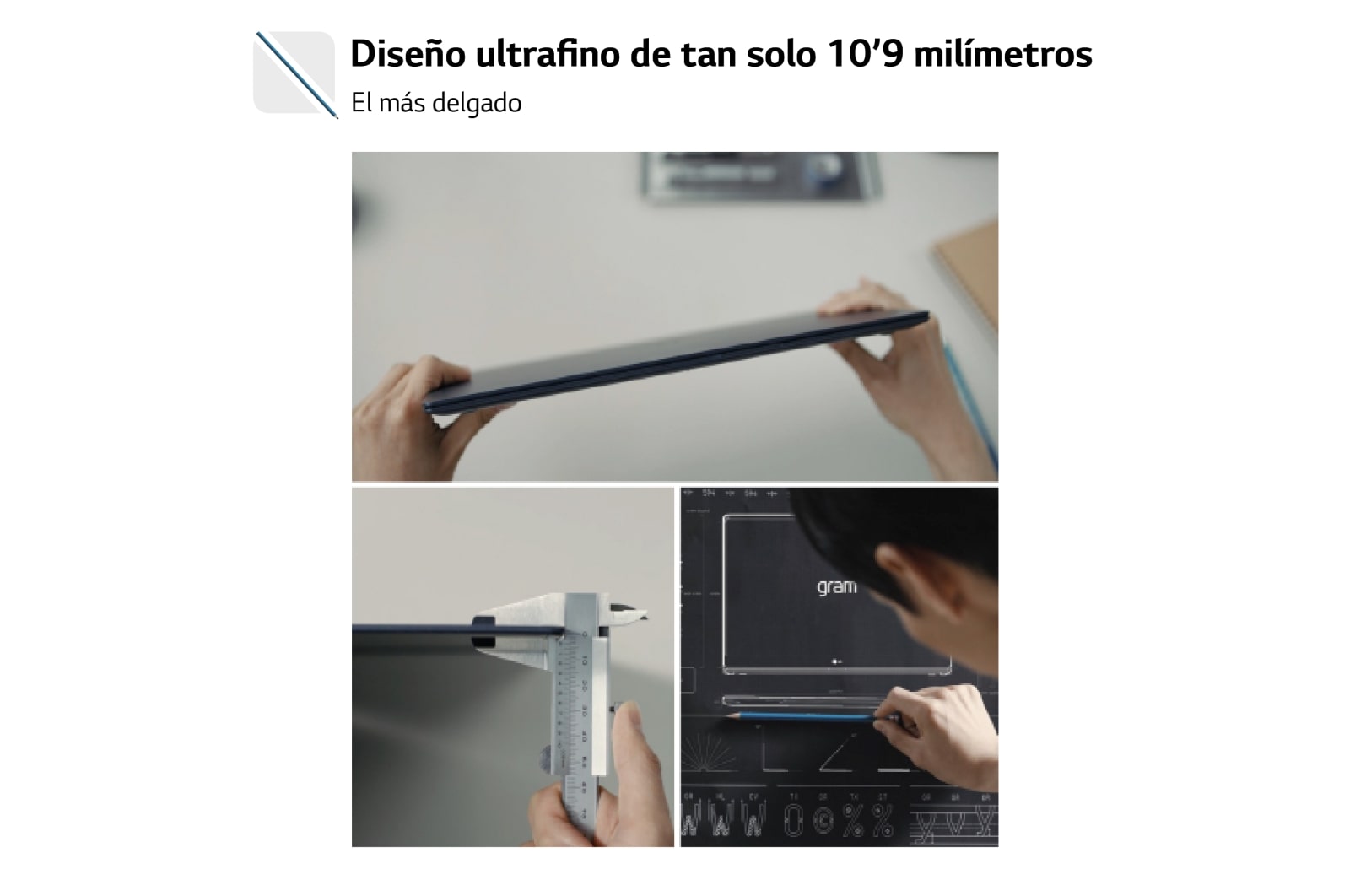 LG gram SuperSlim de 15 pulgadas Laptop OLED Ligero de 32GB RAM Intel® Core™ i7 | Windows 11, 512GB SSD, 15Z90RT-G.AD75B