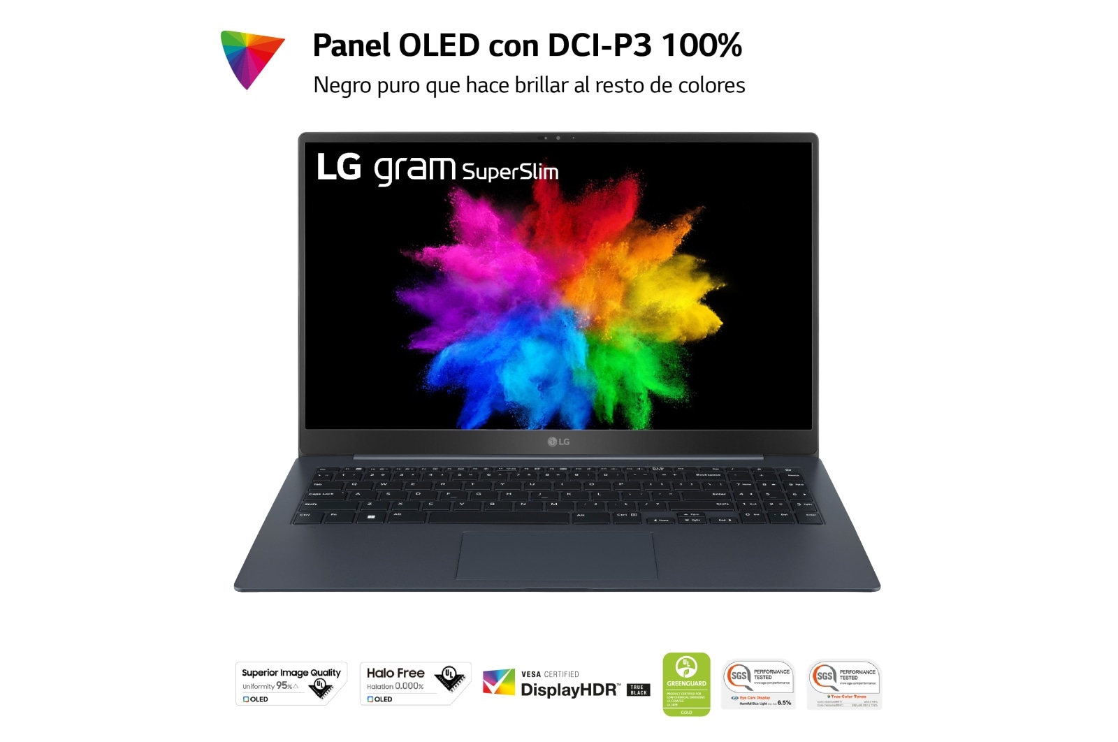 LG gram SuperSlim de 15 pulgadas Laptop OLED Ligero de 32GB RAM Intel® Core™ i7 | Windows 11, 512GB SSD, 15Z90RT-G.AD75B