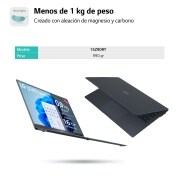 LG gram SuperSlim de 15 pulgadas Laptop OLED Ligero de 32GB RAM Intel® Core™ i7 | Windows 11, 512GB SSD, 15Z90RT-G.AD75B