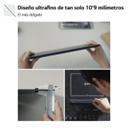 LG gram SuperSlim de 15 pulgadas Laptop OLED Ligero de 32GB RAM Intel® Core™ i7 | Windows 11, 512GB SSD, 15Z90RT-G.AD75B