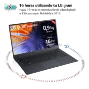 LG gram SuperSlim de 15 pulgadas Laptop OLED Ligero de 32GB RAM Intel® Core™ i7 | Windows 11, 512GB SSD, 15Z90RT-G.AD75B