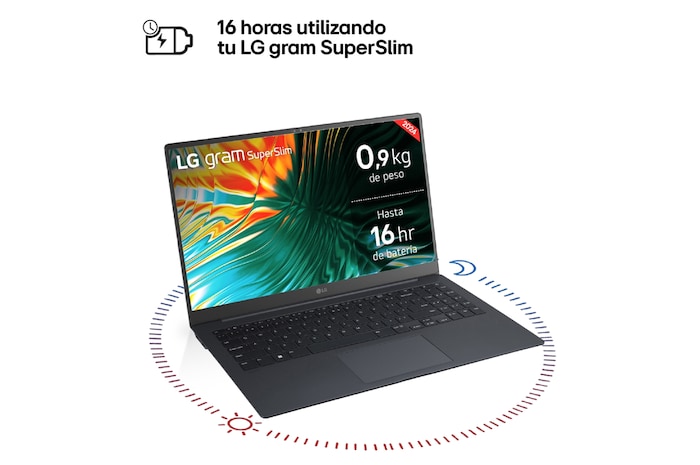 LG Superslim 15Z90ST/ Intel® Core™ Ultra 7/ Windows 11 Home/ 32GB/ 512GB SSD/ 990g/ 16h