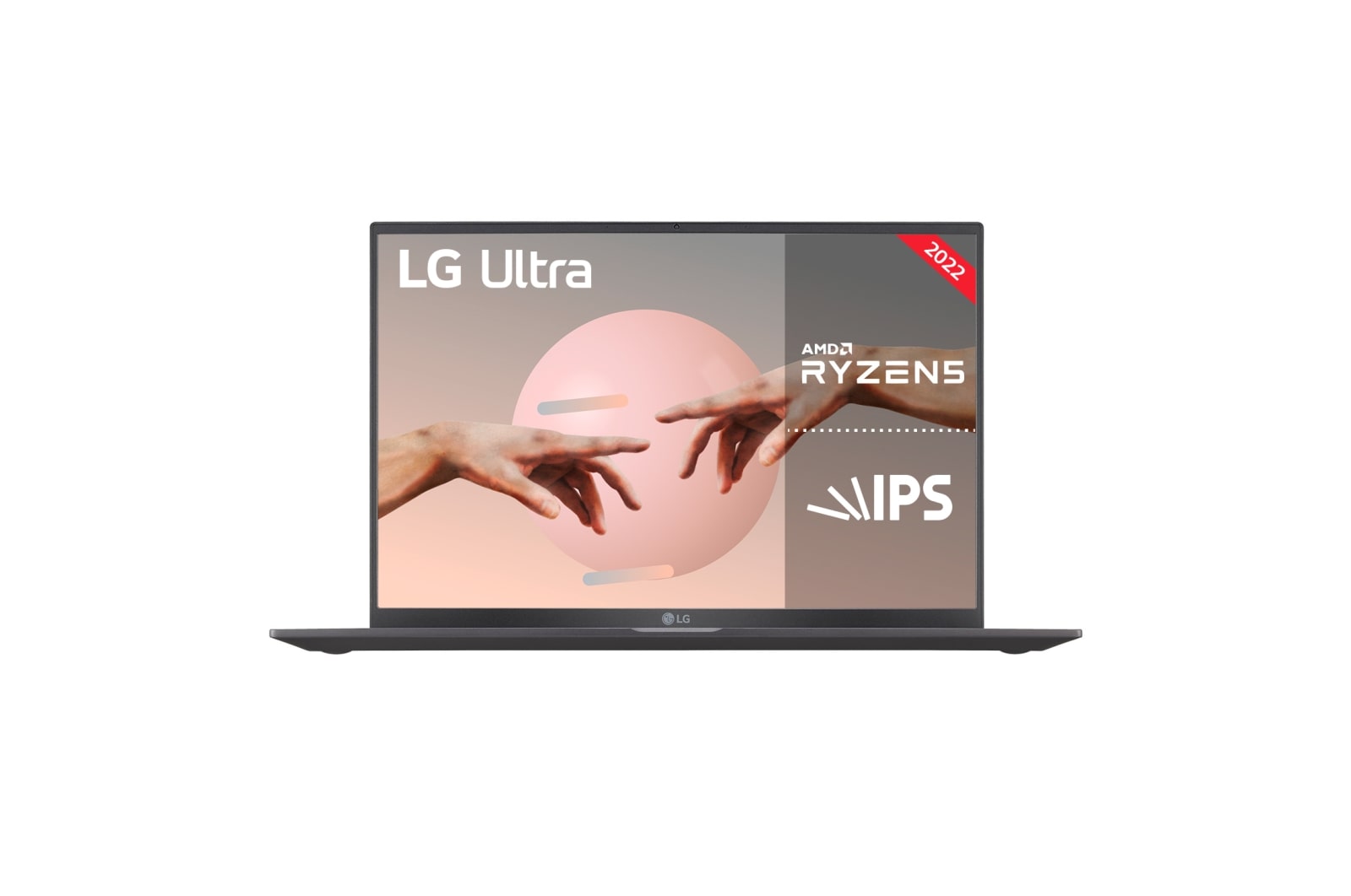 LG UltraPC 16U70Q-G.AA56B-Windows 11 Home - 16'' Ligero con pantalla 16:10 IPS antideslumbrante y procesadores AMD Ryzen serie 5000, 16U70Q-G.AA56B