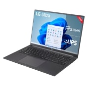 LG UltraPC 16U70Q-G.AA56B-Windows 11 Home - 16'' Ligero con pantalla 16:10 IPS antideslumbrante y procesadores AMD Ryzen serie 5000, 16U70Q-G.AA56B