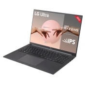 LG UltraPC 16U70Q-G.AA56B-Windows 11 Home - 16'' Ligero con pantalla 16:10 IPS antideslumbrante y procesadores AMD Ryzen serie 5000, 16U70Q-G.AA56B