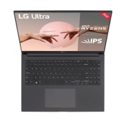 LG UltraPC 16U70Q-G.AA56B-Windows 11 Home - 16'' Ligero con pantalla 16:10 IPS antideslumbrante y procesadores AMD Ryzen serie 5000, 16U70Q-G.AA56B