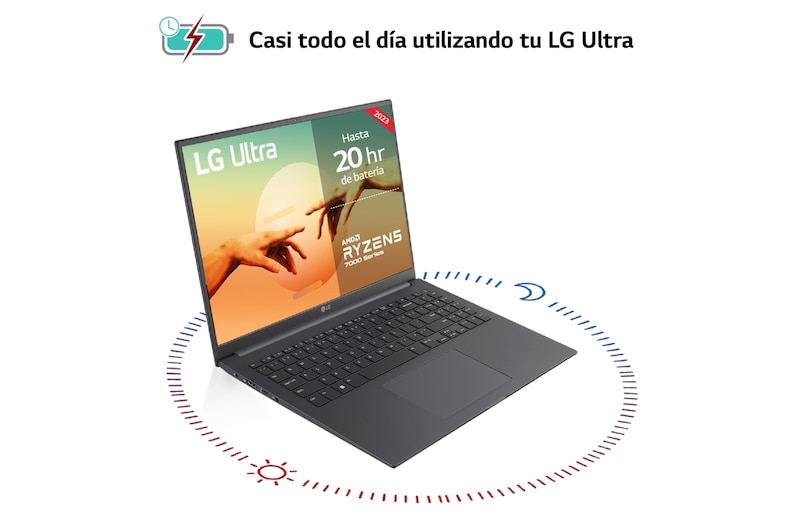 LG Ultra 16U70R/ Windows 11 Home/ R7/ 16GB/ 1TB SSD/ 1,6Kg/ 20h , 16U70R-G.AA79B