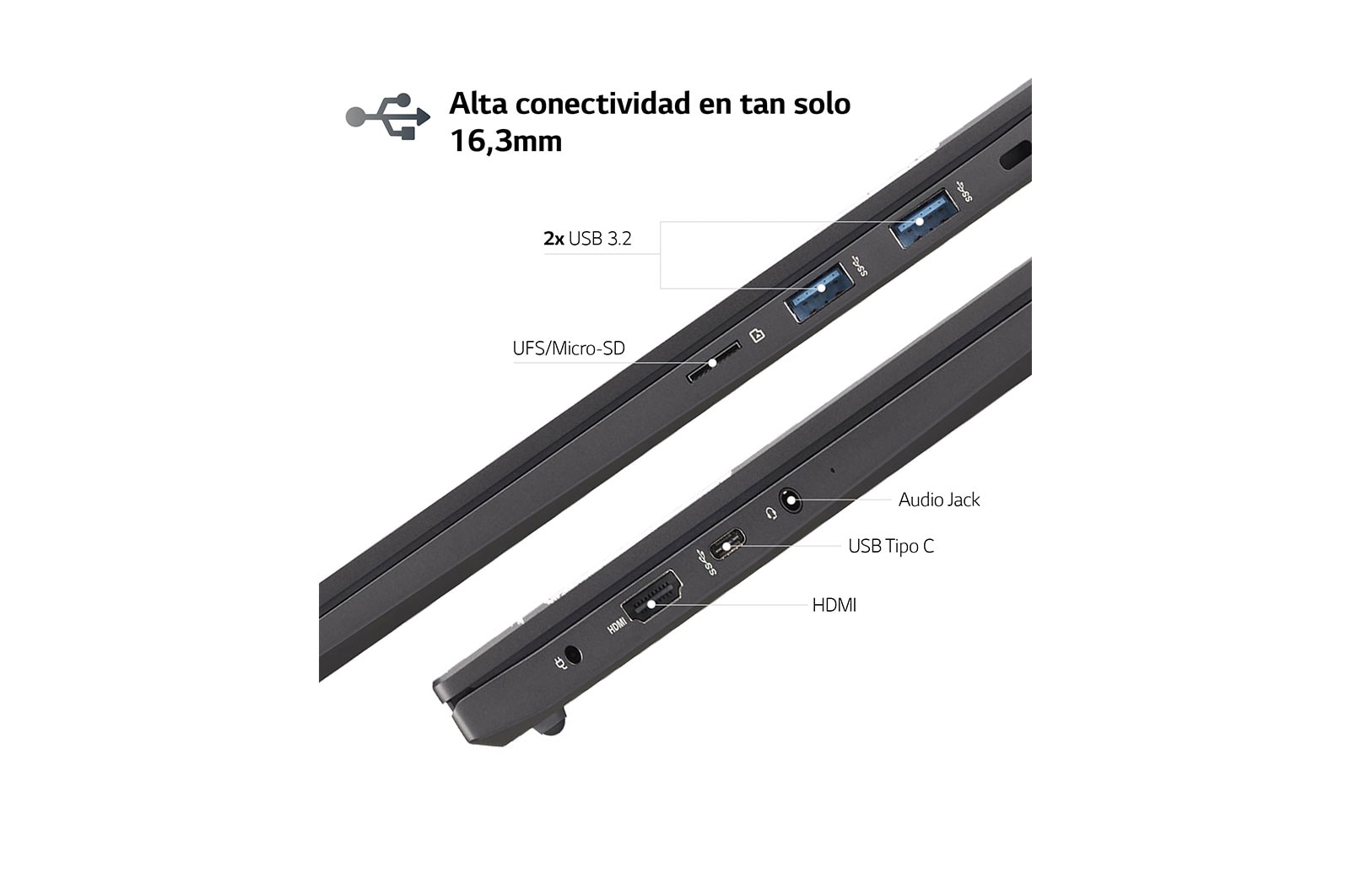 LG Ultra 16UD70R/Sin Sis OP/R5/ 16GB/ 512GB SSD/ 1,6Kg/ 20h, 16UD70R-G.AX56B