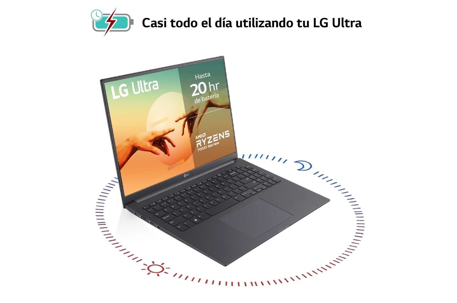 LG Ultra 16UD70R/Sin Sis OP/R5/ 16GB/ 1TB SSD/ 1,6Kg/ 20h, 16UD70R-G.AX59B