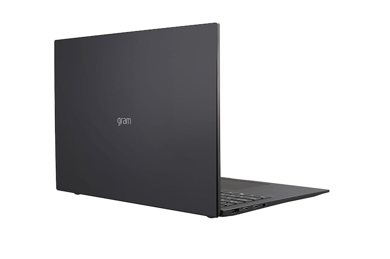 LG gram 16Z90P Windows 10 Home - Portátil ultraligero de 40,6cm (16") WQXGA 16:10 IPS (1,1Kg, autonomía 16,5h. Intel EvoTM i5 11ª gen., Iris Xe,  16GB RAM, 512GB SSD NVMe) Negro - Teclado Español, 16Z90P-G-AA58B