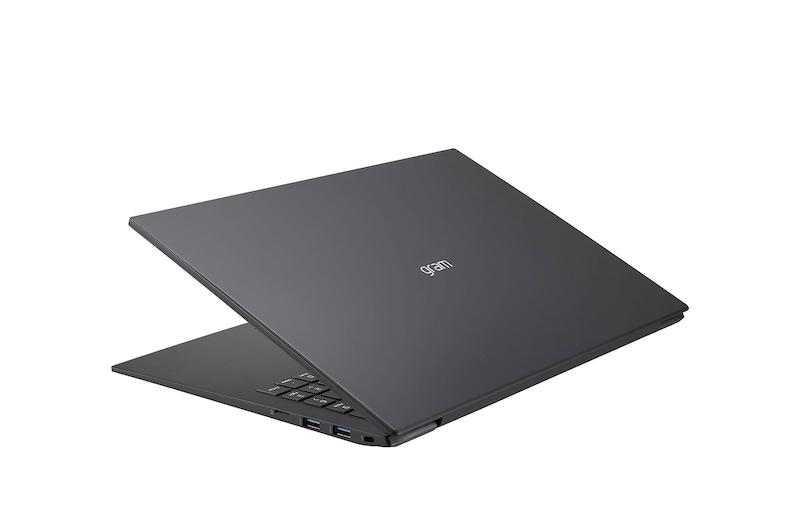 LG gram 16Z90P Windows 10 Home - Portátil ultraligero de 40,6cm (16") WQXGA 16:10 IPS (1,1Kg, autonomía 16,5h. Intel EvoTM i5 11ª gen., Iris Xe,  16GB RAM, 512GB SSD NVMe) Negro - Teclado Español, 16Z90P-G-AA58B