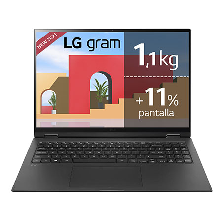 LG gram 16Z90P Windows 10 Home - Portátil ultraligero de 40,6cm