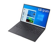 LG gram 16Z90P Windows 10 Home - Portátil ultraligero de 40,6cm (16") WQXGA 16:10 IPS (1,1Kg, autonomía 16,5h, Intel EvoTM i7 11ª gen., Iris Xe,  16GB RAM, 512GB SSD NVMe) Negro - Teclado Español, 16Z90P-G-AA78B